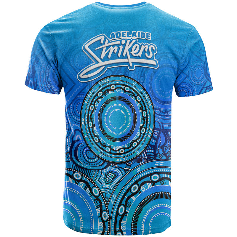 Adelaide Strikers Indigenous Aboriginal Arts T Shirt LT9 - Vibe Hoodie Shop