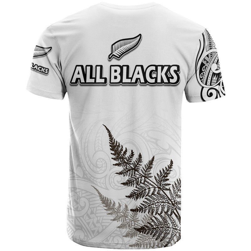 New Zealand Silver Fern Rugby T Shirt Maori Ethics Style LT9 - Vibe Hoodie Shop