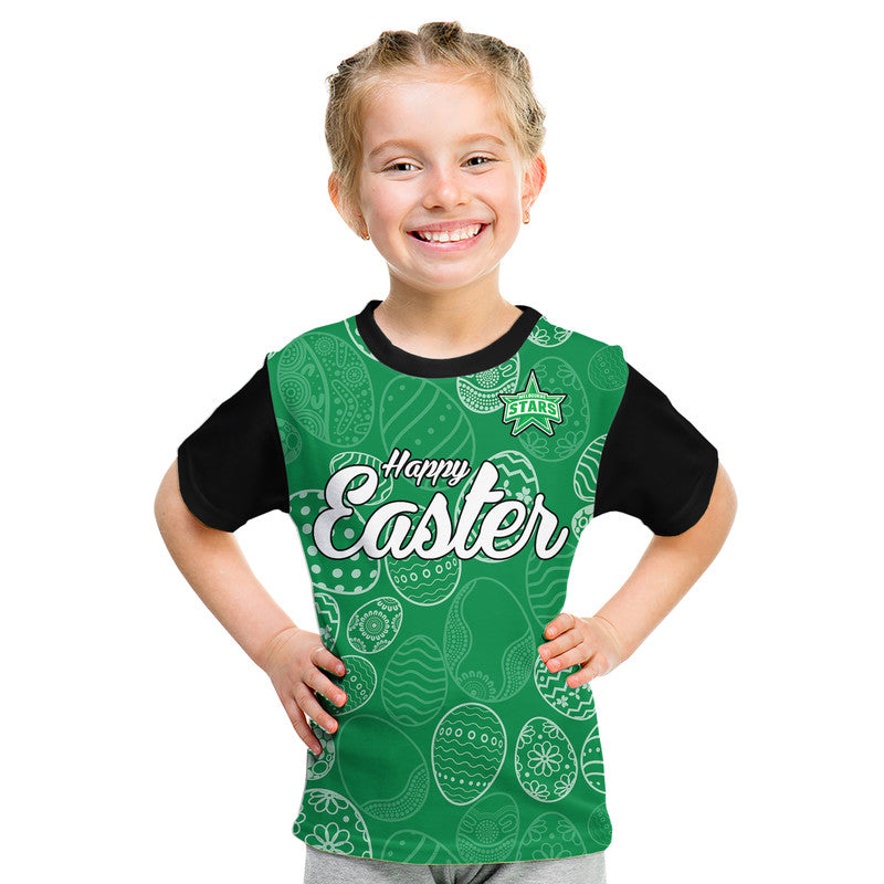 (Custom Personalised) Melbourne Stars Cricket Happy Easter Day Kid T Shirt Simple Style - Vibe Hoodie Shop