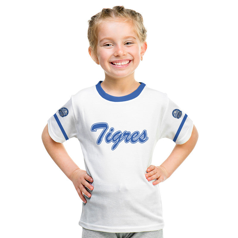 (Custom Personalised) Dominican Tigres del Licey Kid T Shirt Authentic No1 - Vibe Hoodie Shop