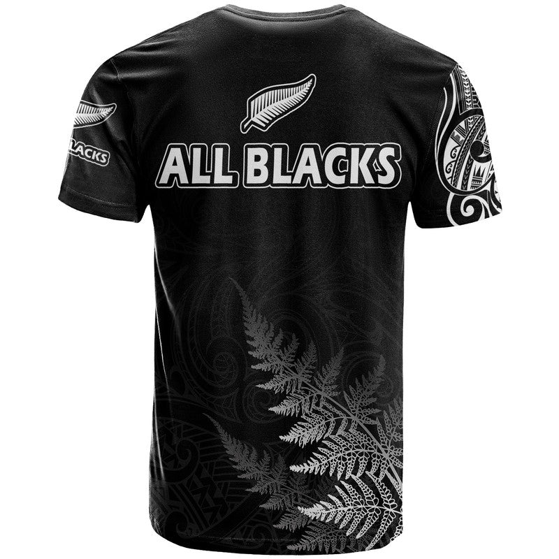 New Zealand Silver Fern Rugby T Shirt Maori Ethics Style LT9 - Vibe Hoodie Shop