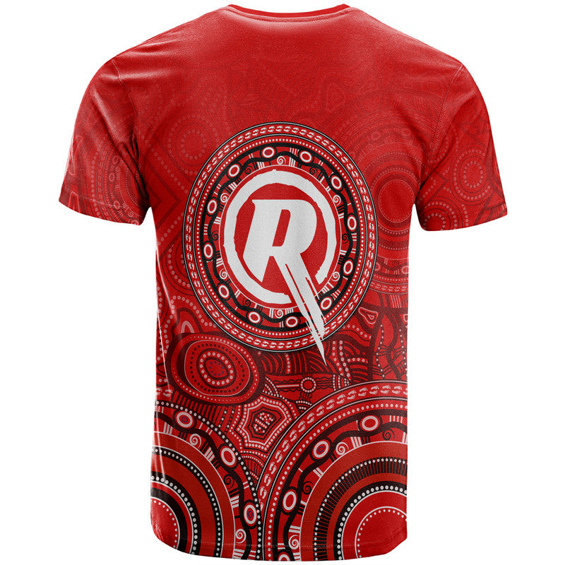 Melbourne Renegades Indigenous Aboriginal Arts T Shirt LT9 - Vibe Hoodie Shop
