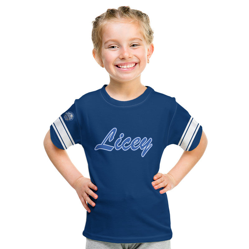 (Custom Personalised) Dominican Tigres del Licey Kid T Shirt Authentic No3 - Vibe Hoodie Shop