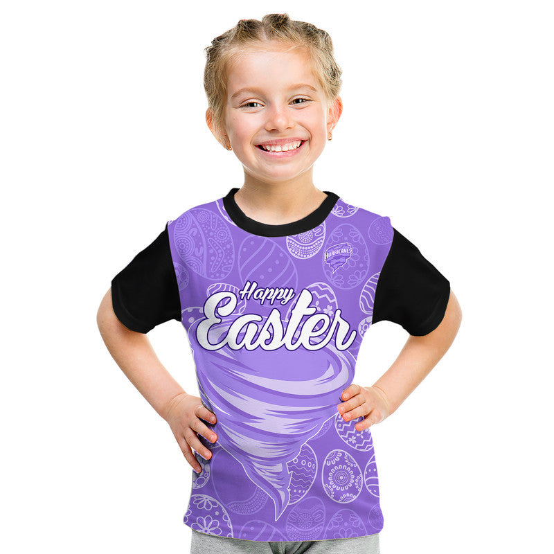 (Custom Personalised) Hobart Hurricanes Cricket Happy Easter Day Kid T Shirt Simple Style - Vibe Hoodie Shop