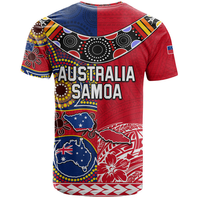 Australia Aboriginal and Samoa Polynesian T Shirt Boomerang LT9 - Vibe Hoodie Shop
