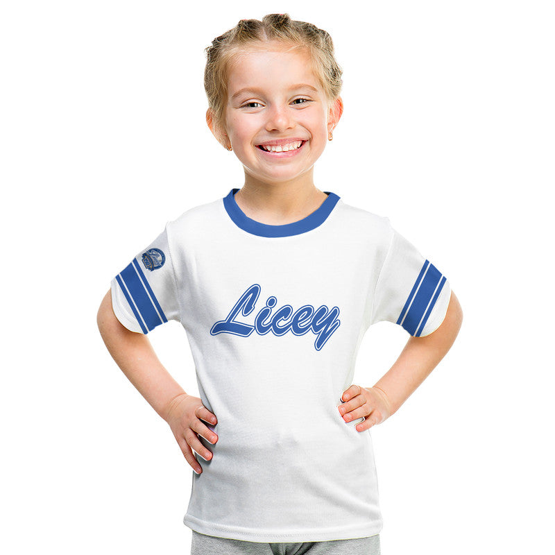 (Custom Personalised) Dominican Tigres del Licey Kid T Shirt Authentic No2 - Vibe Hoodie Shop