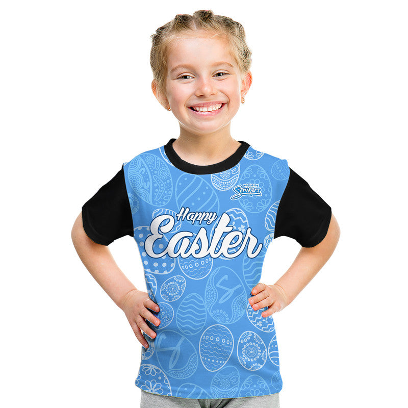 (Custom Personalised) Adelaide Strikers Cricket Happy Easter Day Kid T Shirt Simple Style - Vibe Hoodie Shop