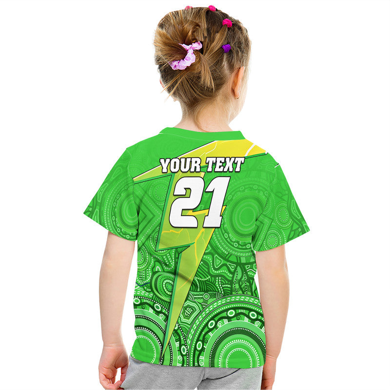 (Custom Personalised) Sydney Thunder Indigenous Aboriginal Arts T Shirt LT9 - Vibe Hoodie Shop