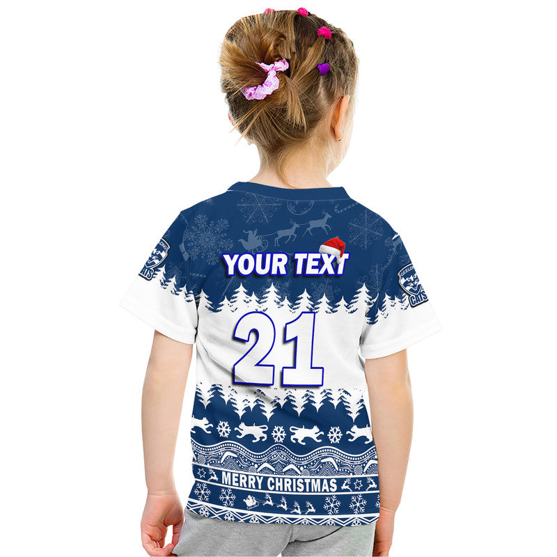(Custom Personalised And Number) Geelong Cats Unique Winter Season T Shirt Cats Merry Christmas LT9 - Vibe Hoodie Shop