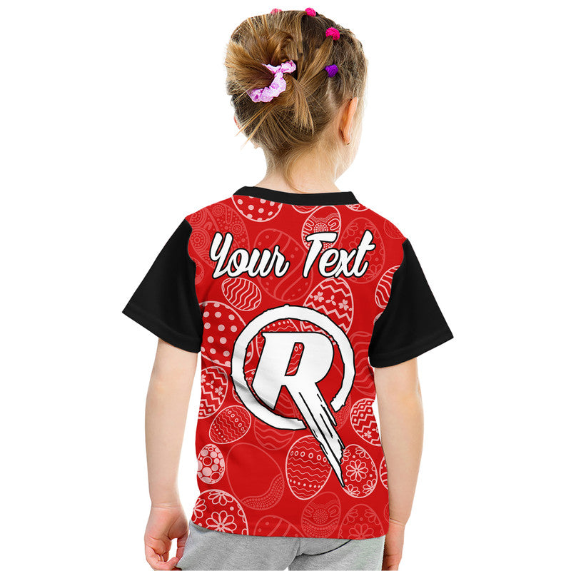 (Custom Personalised) Melbourne Renegades Cricket Happy Easter Day Kid T Shirt Simple Style - Vibe Hoodie Shop