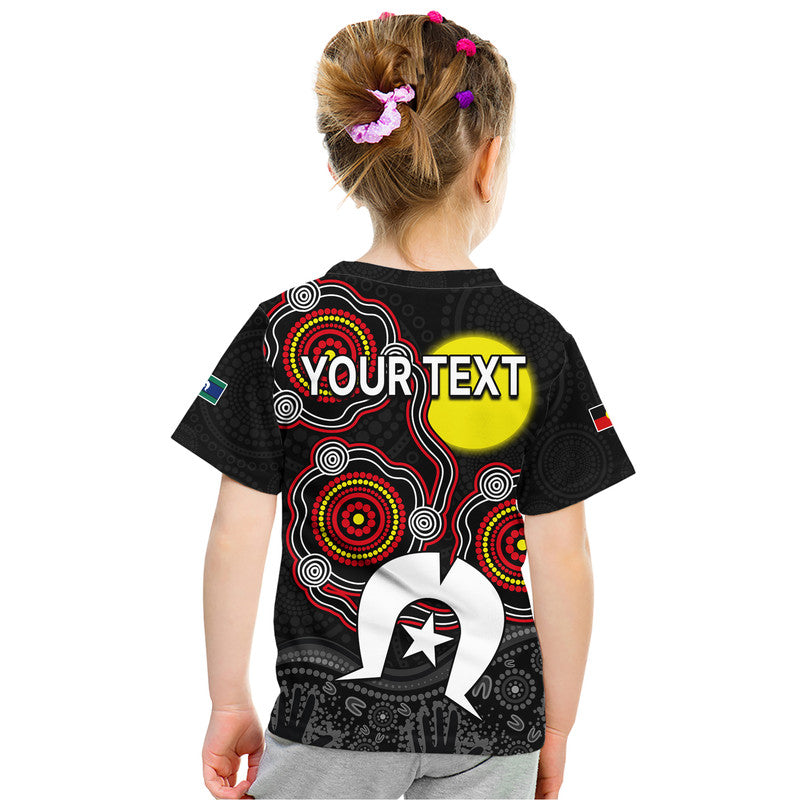 (Custom Personalised) NAIDOC Kid T Shirt Aboriginal and Torres Strait Islander - Vibe Hoodie Shop