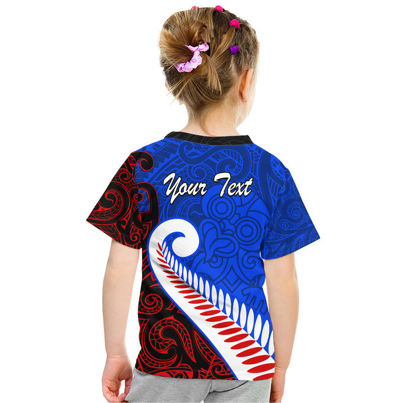 (Custom Personalised) Waitangi Day T Shirt Aotearoa Hei Tiki Silver Fern LT9 - Vibe Hoodie Shop