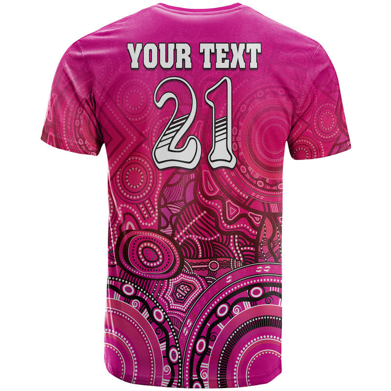 (Custom Personalised) Sydney Sixers Indigenous Aboriginal Arts T Shirt LT9 - Vibe Hoodie Shop