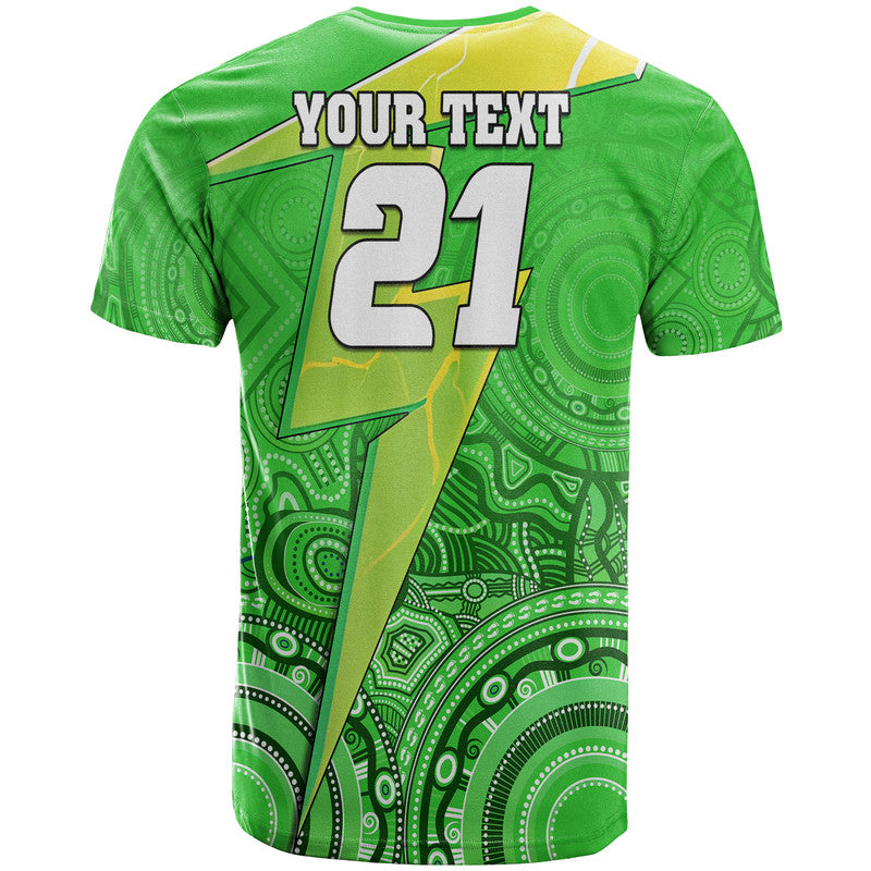 (Custom Personalised) Sydney Thunder Indigenous Aboriginal Arts T Shirt LT9 - Vibe Hoodie Shop