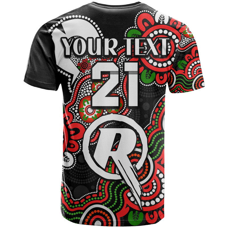 (Custom Personalised) Melbourne Renegades Cricket T Shirt NAIDOC Torres Strait For Our Elders LT9 - Vibe Hoodie Shop