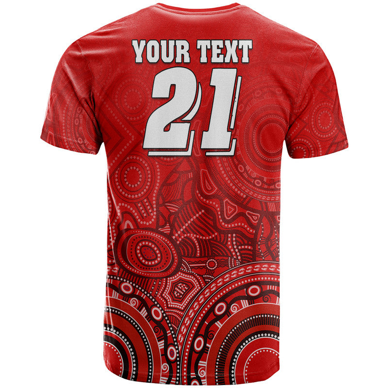 (Custom Personalised) Melbourne Renegades Indigenous Aboriginal Arts T Shirt LT9 - Vibe Hoodie Shop