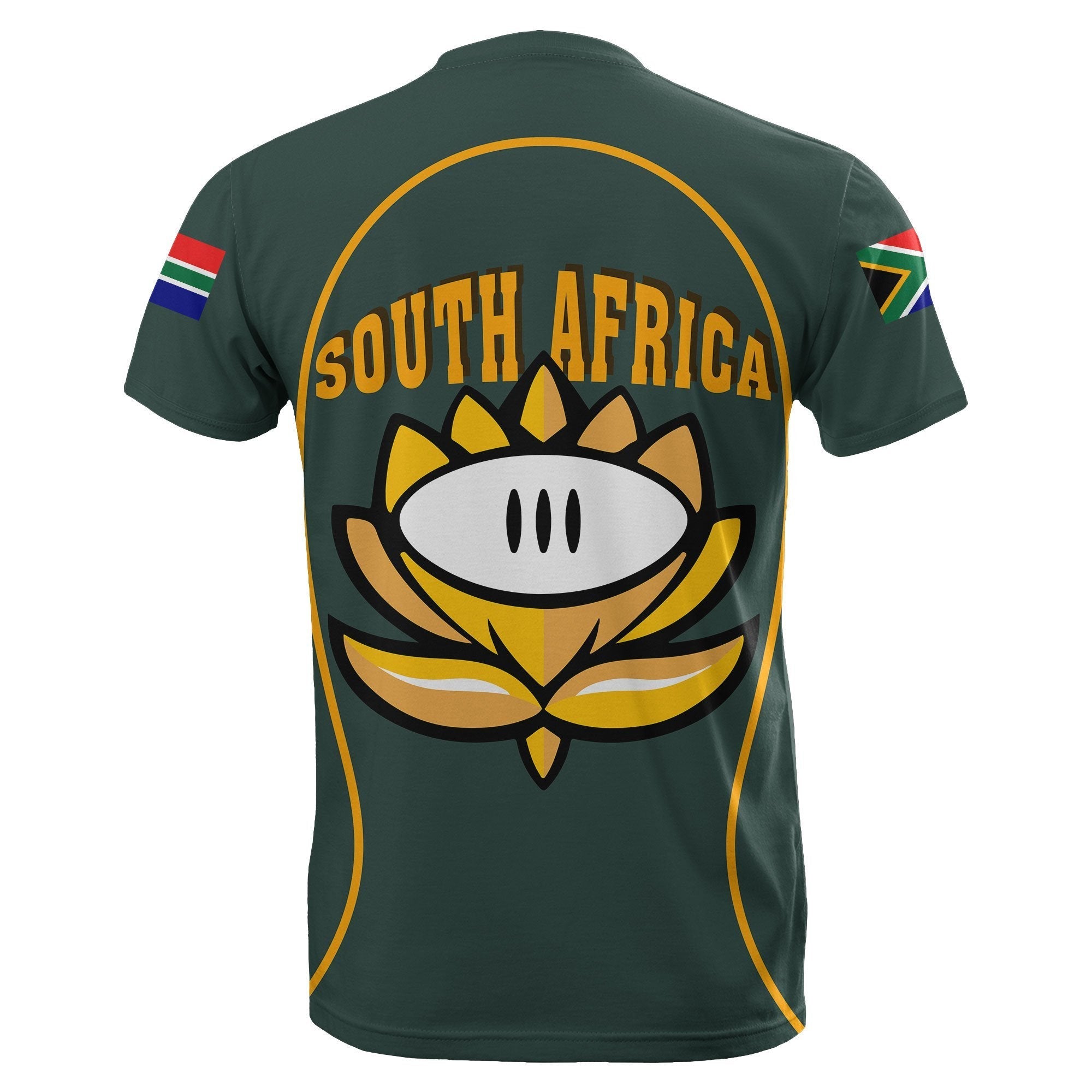 South Africa T shirt - Gel Style - Green - Vibe Hoodie Shop