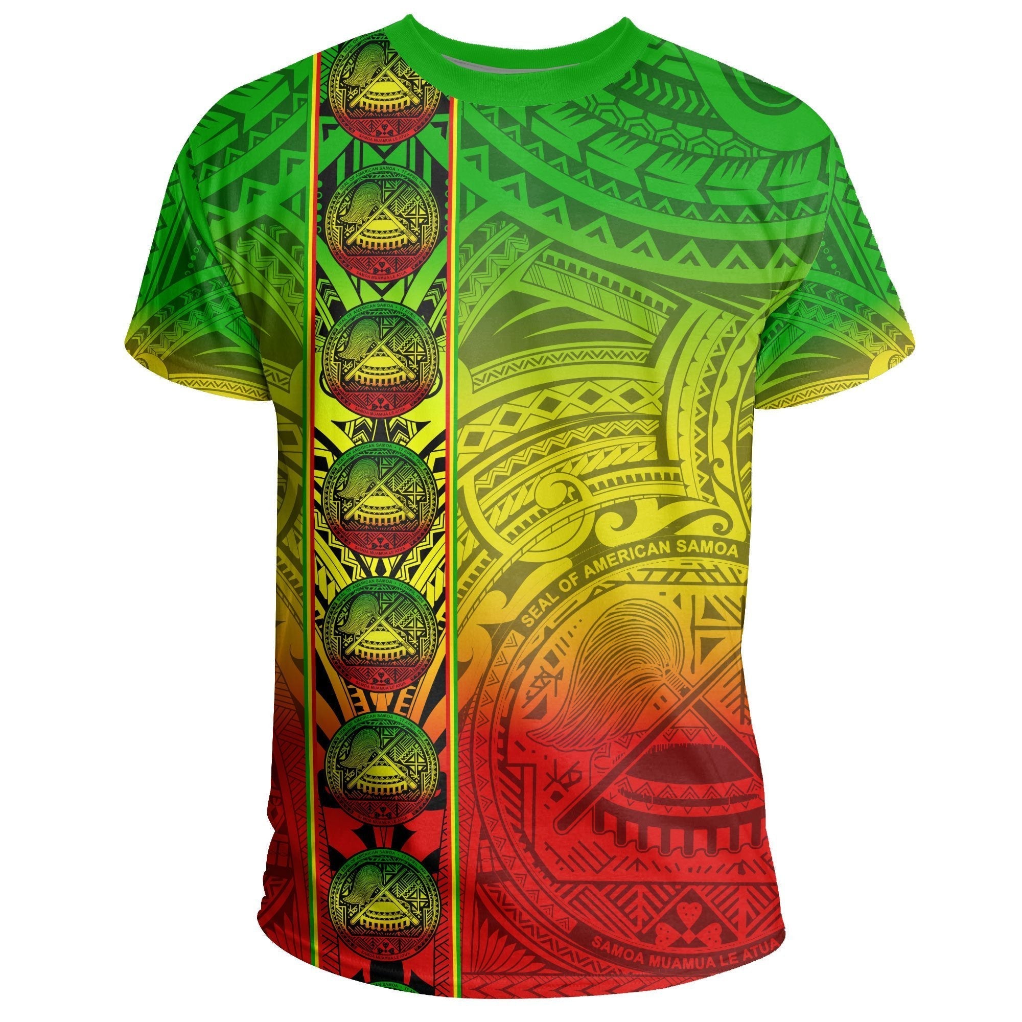 American Samoa T shirt - Rasta Life Style - Vibe Hoodie Shop