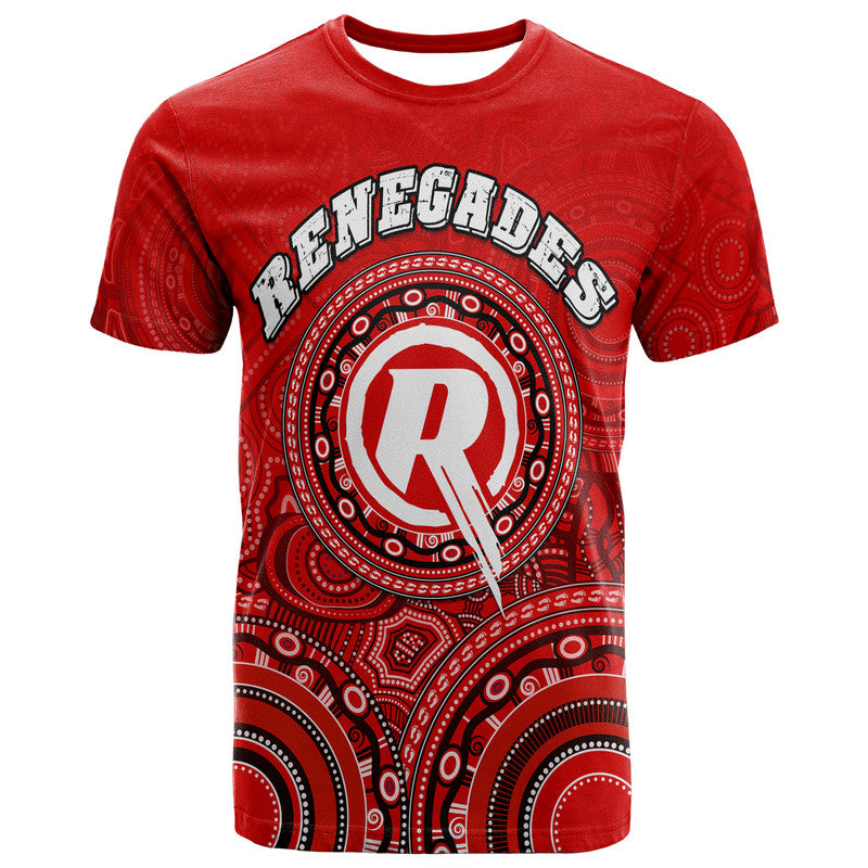 Melbourne Renegades Indigenous Aboriginal Arts T Shirt LT9 - Vibe Hoodie Shop