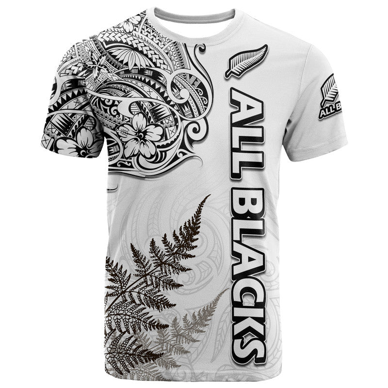 New Zealand Silver Fern Rugby T Shirt Maori Ethics Style LT9 - Vibe Hoodie Shop