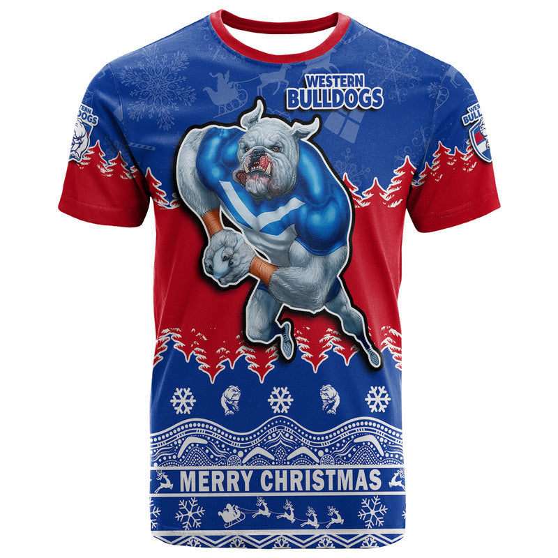 Bulldogs Unique Winter Season T Shirt Dogs Merry Christmas LT9 - Vibe Hoodie Shop