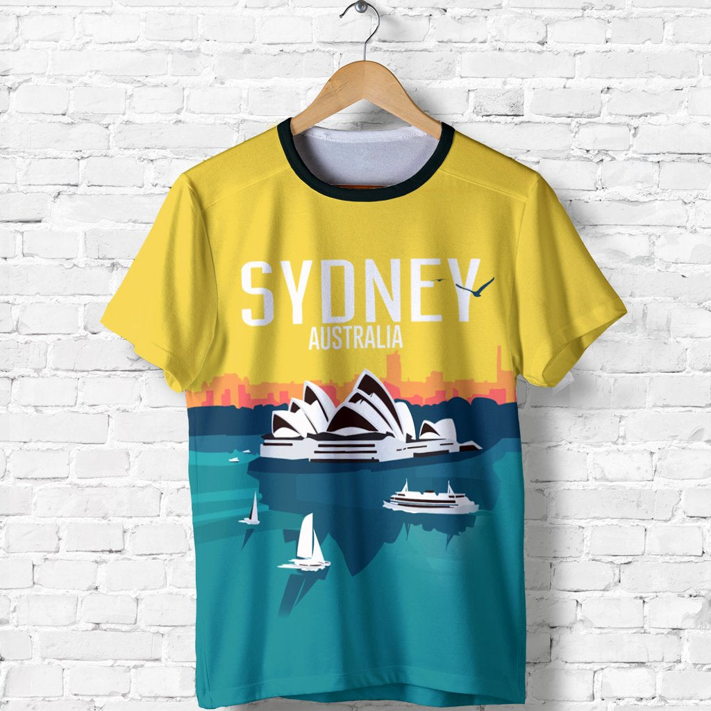 Australia T shirt - Sydney Opera T shirt Landscape Art - Vibe Hoodie Shop