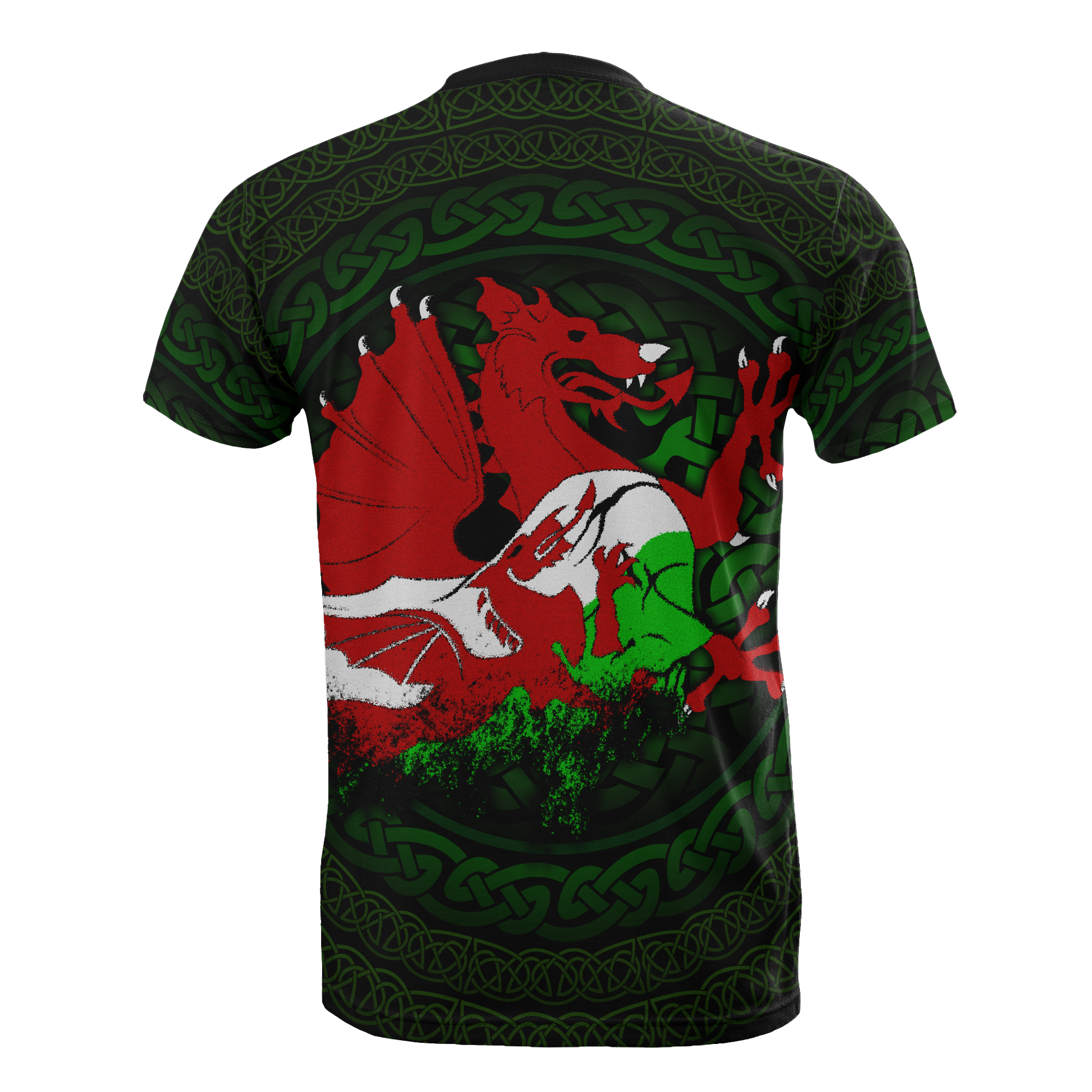 Wales T shirt - Cymru Dragon - Vibe Hoodie Shop