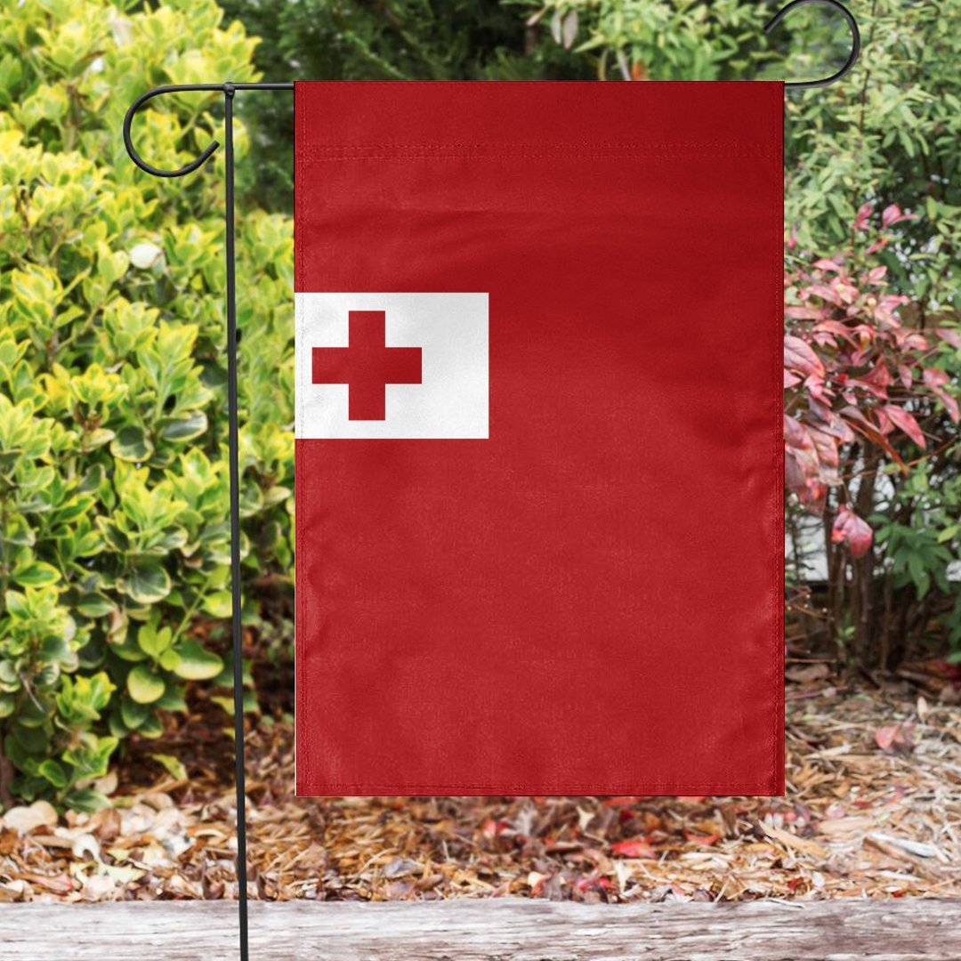 Tonga Flag - (Garden Flag/House Flag) - Vibe Hoodie Shop