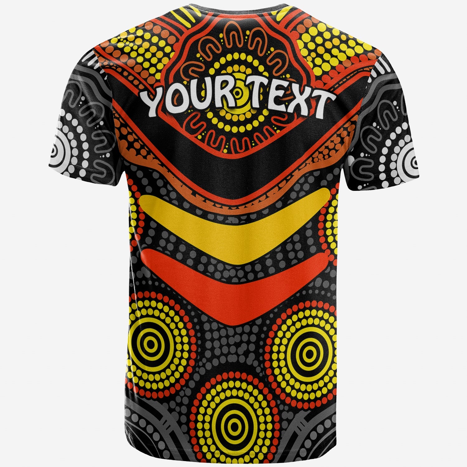 (Custom Personalised) NAIDOC Week 2022 T shirt Aboriginal GET UP STAND UP SHOW UP - Vibe Hoodie Shop
