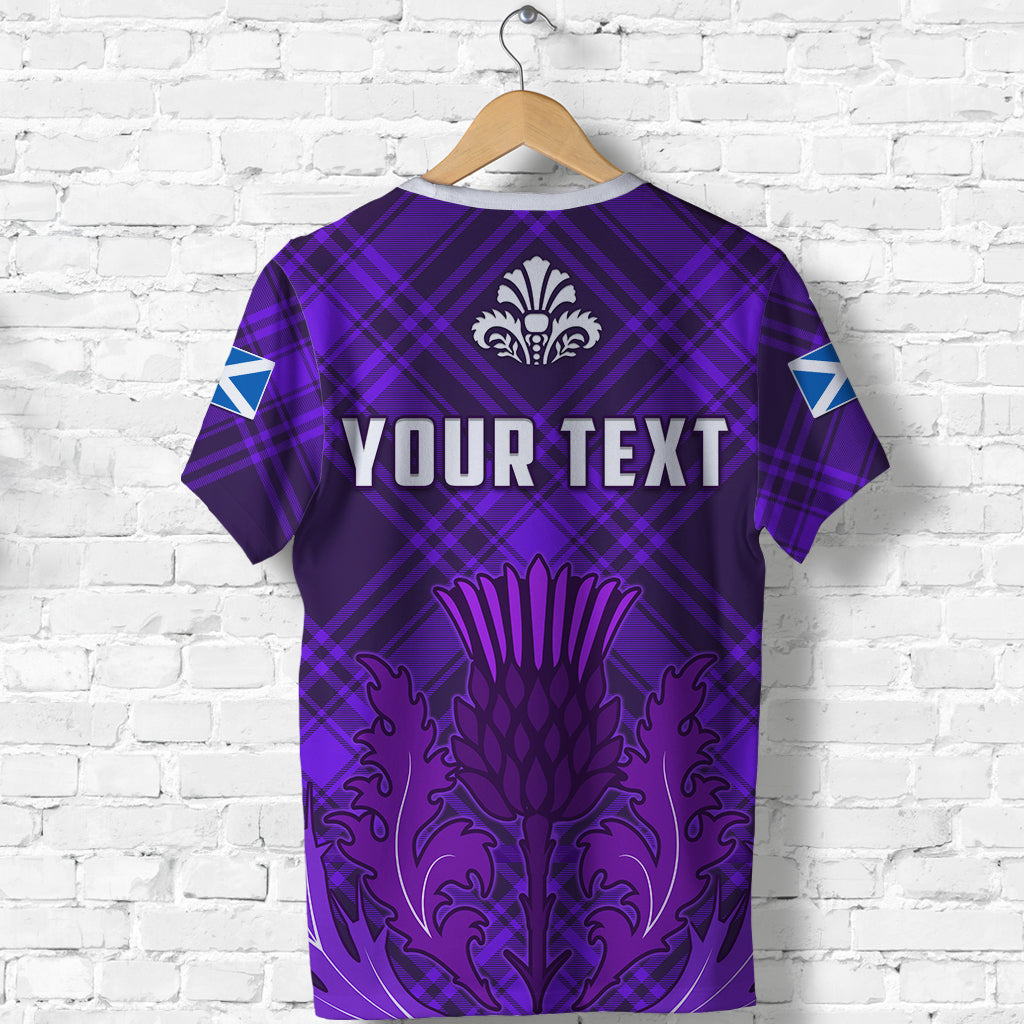 (Custom Personalised) Scotland T shirt Thistle Scottish Be Unique - Vibe Hoodie Shop