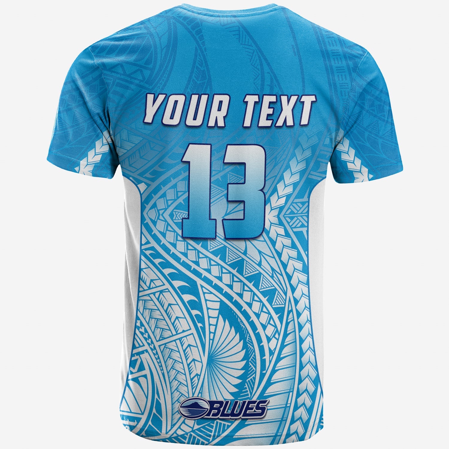 (Custom Text and Number) Blues T shirt Super Rugby New Zealand - Vibe Hoodie Shop