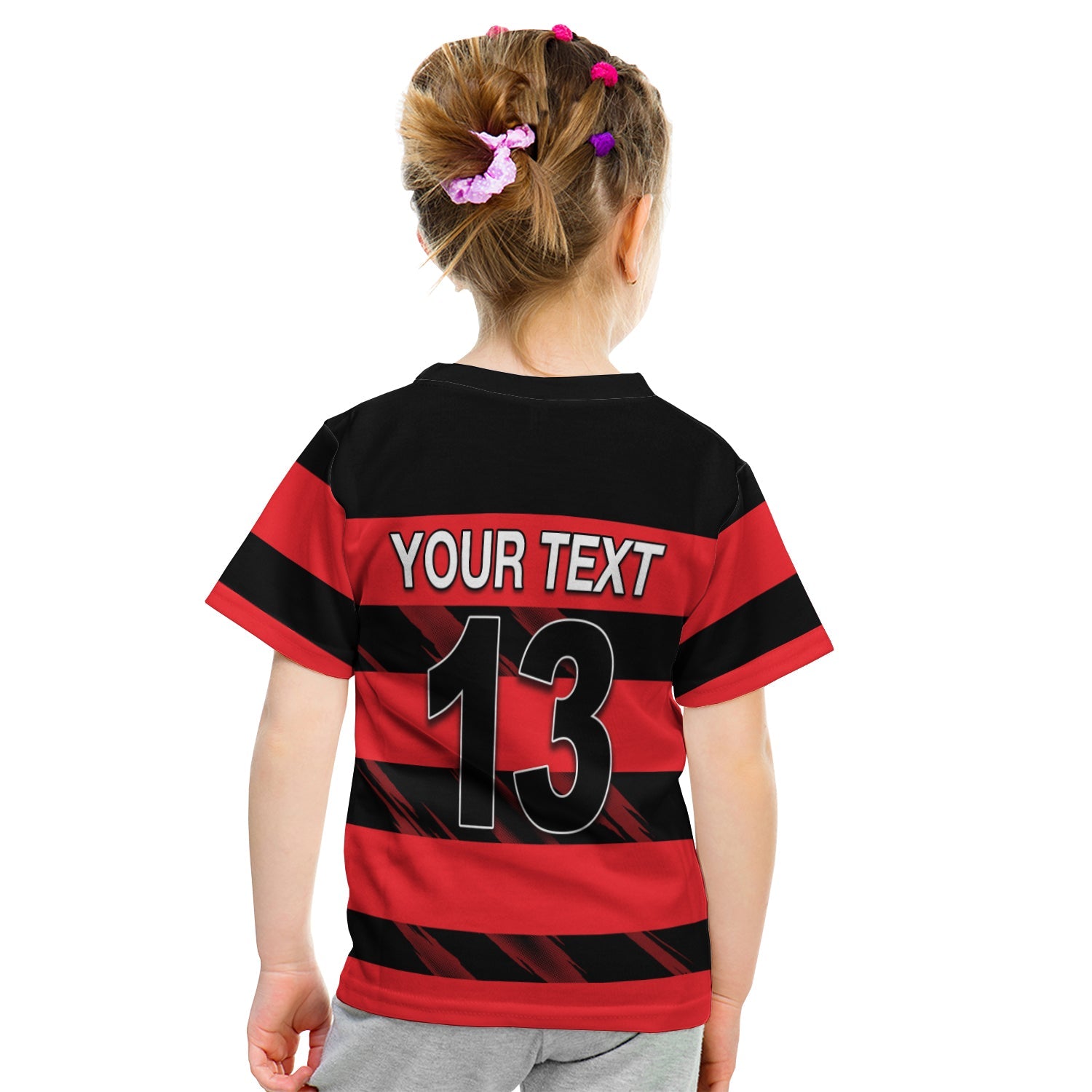 (Custom Personalised) The Bears T shirt KID North Sydney Bears Strong Comeback - Custom Text and Number - Vibe Hoodie Shop