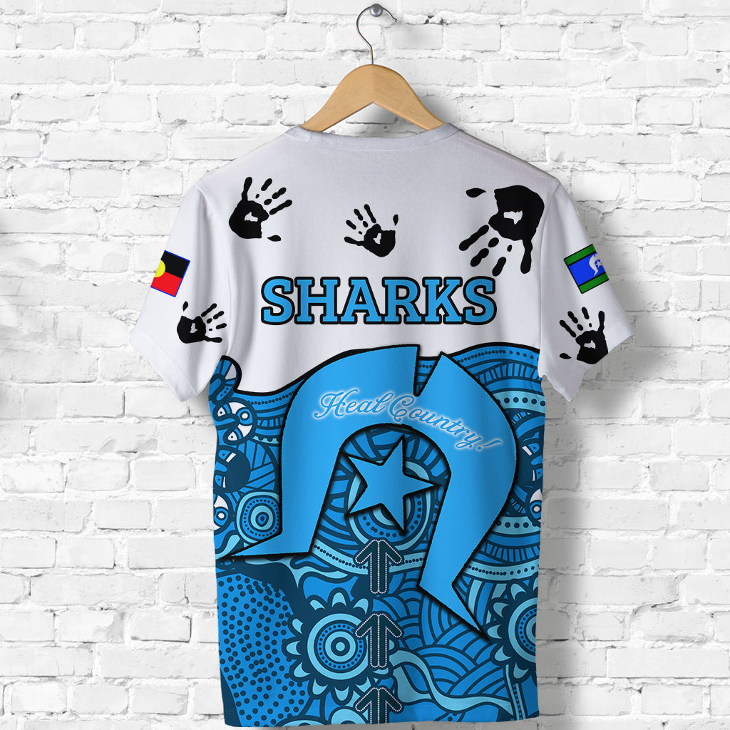 Sharks NAIDOC Week T shirt Cronulla - Vibe Hoodie Shop