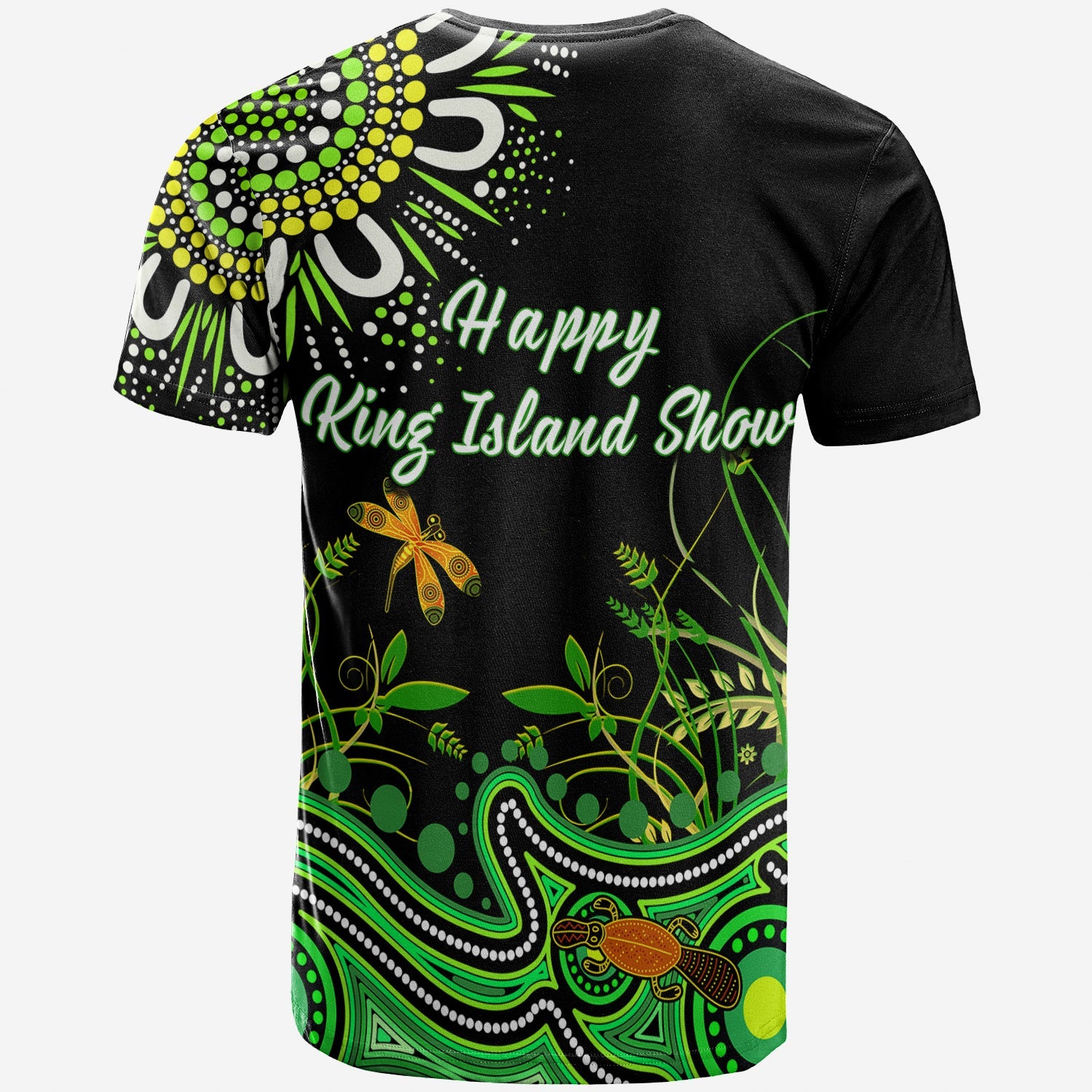 Happy King Islands Show T shirt Aboriginal Tasmania Australia - Vibe Hoodie Shop