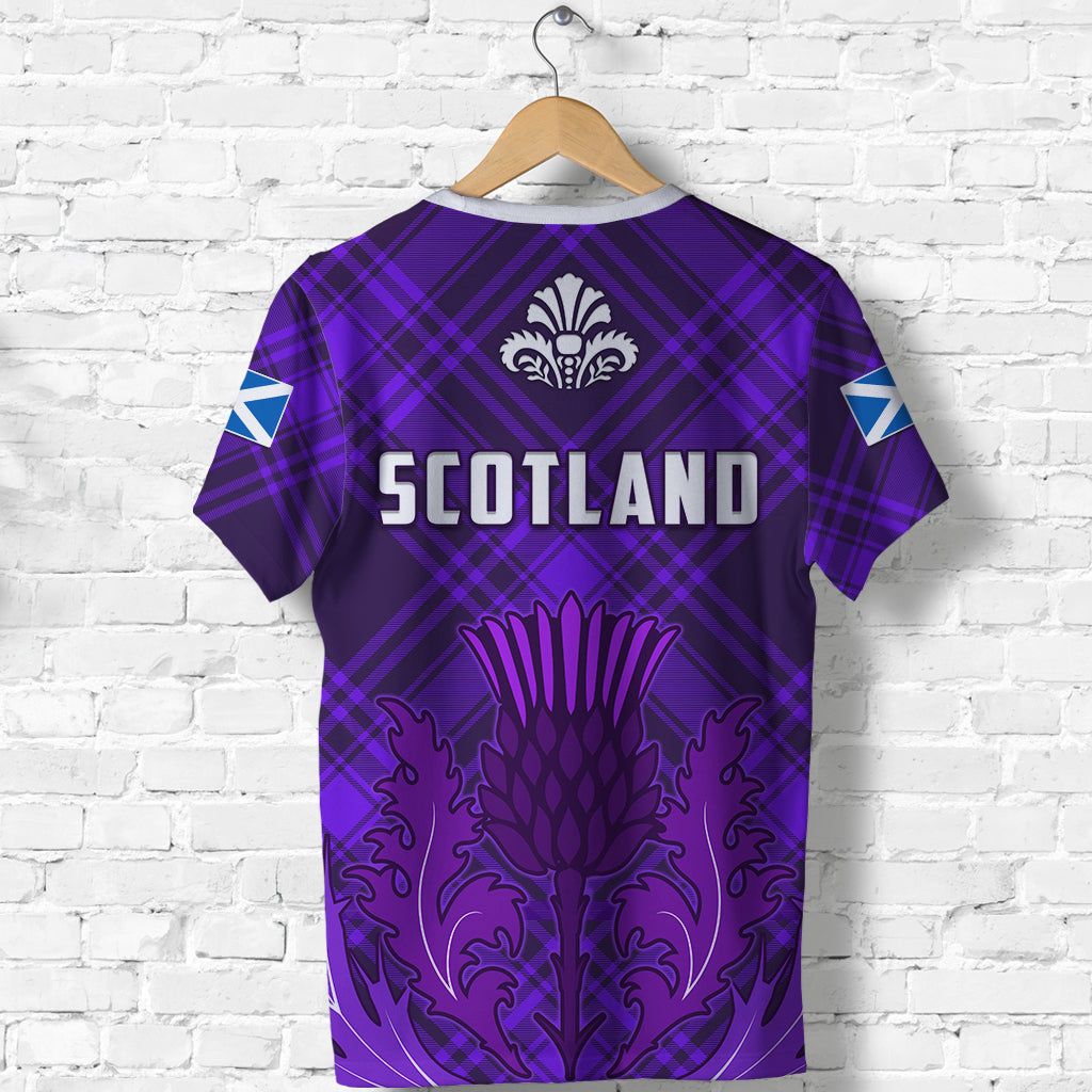 Scotland T shirt Thistle Scottish Be Unique - Vibe Hoodie Shop