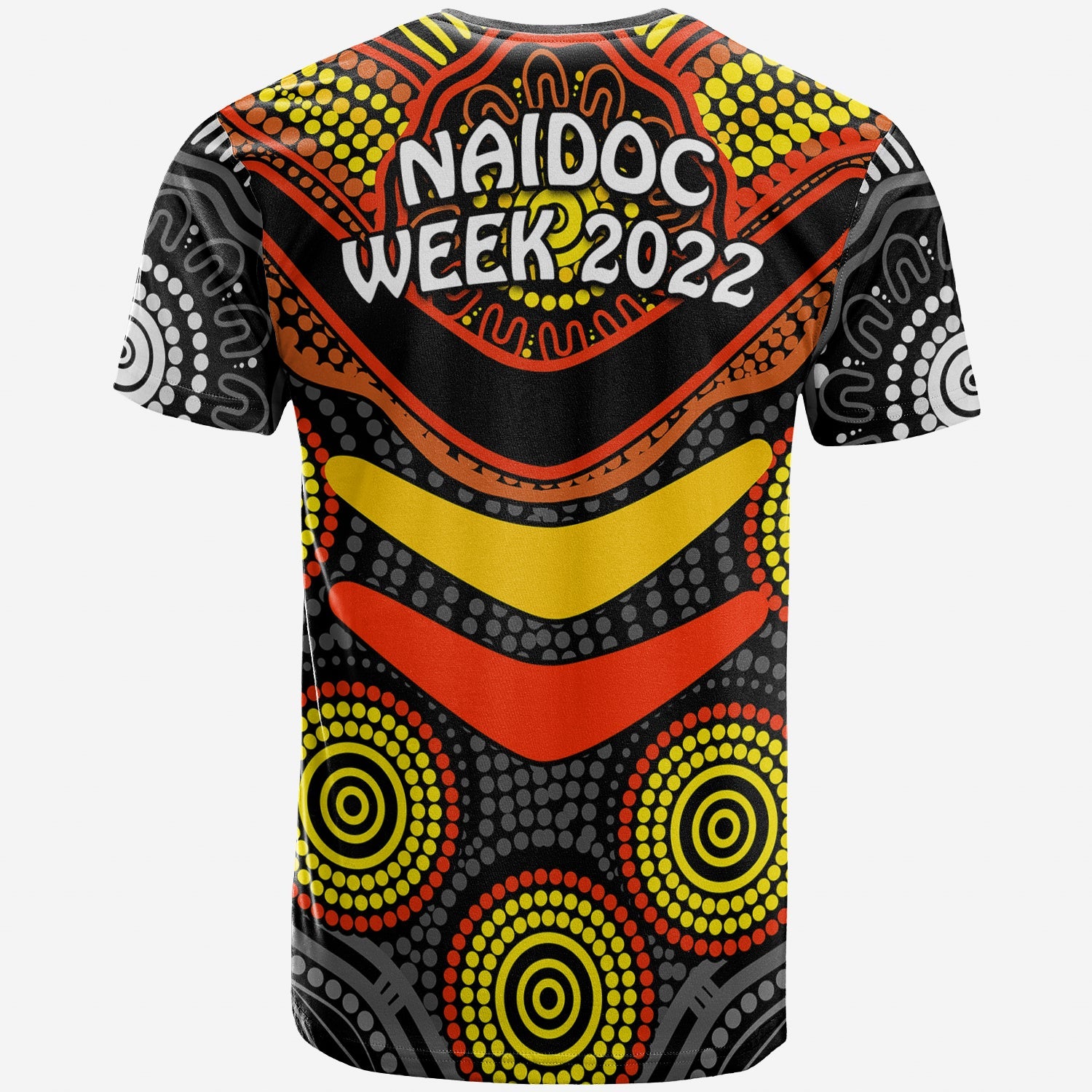 NAIDOC Week 2022 T shirt Aboriginal GET UP STAND UP SHOW UP - Vibe Hoodie Shop