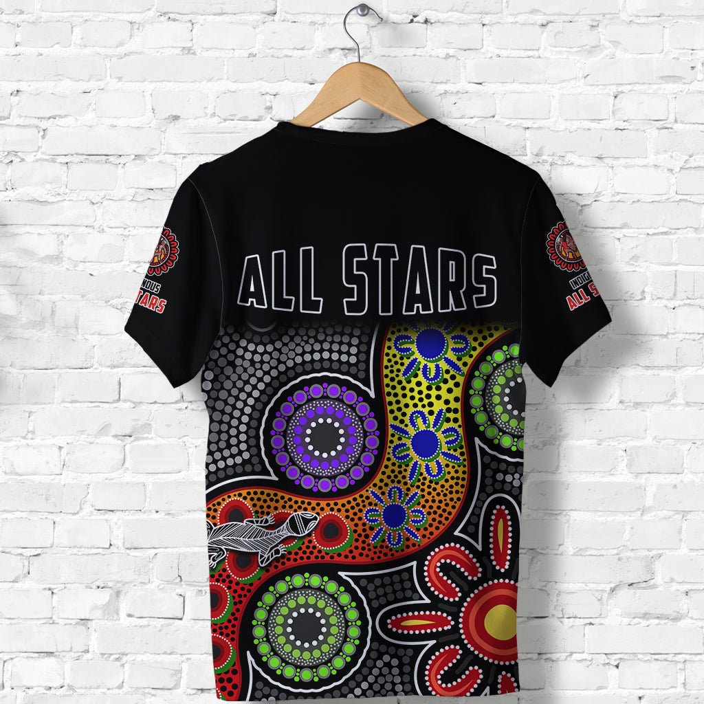 All Stars Christmas T shirt Indigenous Dreamtime - Vibe Hoodie Shop