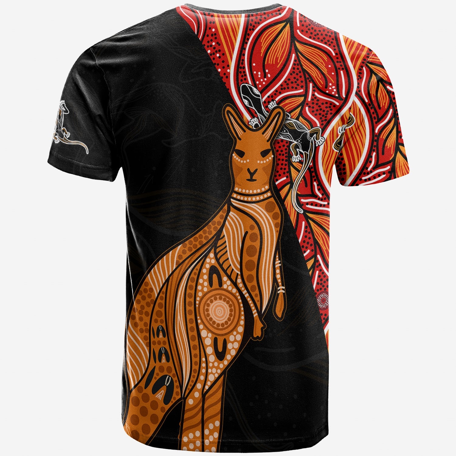 Australia Map T shirt Aussie Kangaroo Aboriginal - Vibe Hoodie Shop