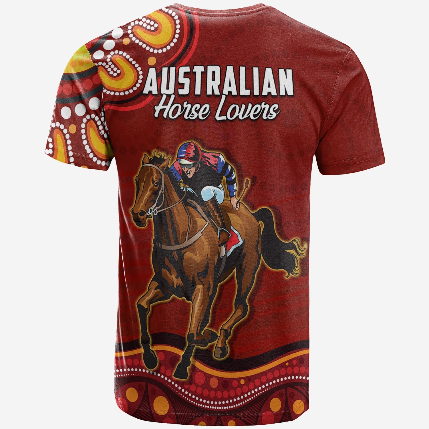 Launceston Cup 2022 T shirt Australia Aboriginal Red Horse Lovers - Vibe Hoodie Shop