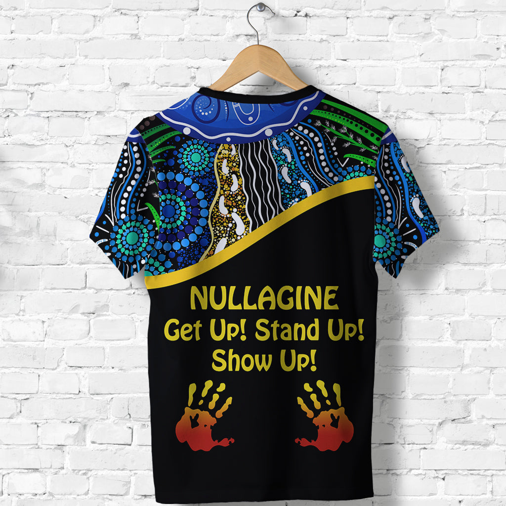 (PALYKU) NAIDOC 2022 T shirt Get Up Stand Up Show Up Mix Aboriginal - Vibe Hoodie Shop