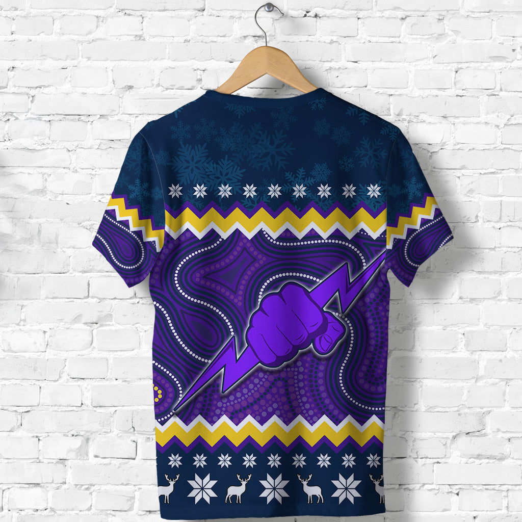 Storm T shirt Christmas Melbourne Mix Indigenous - Vibe Hoodie Shop