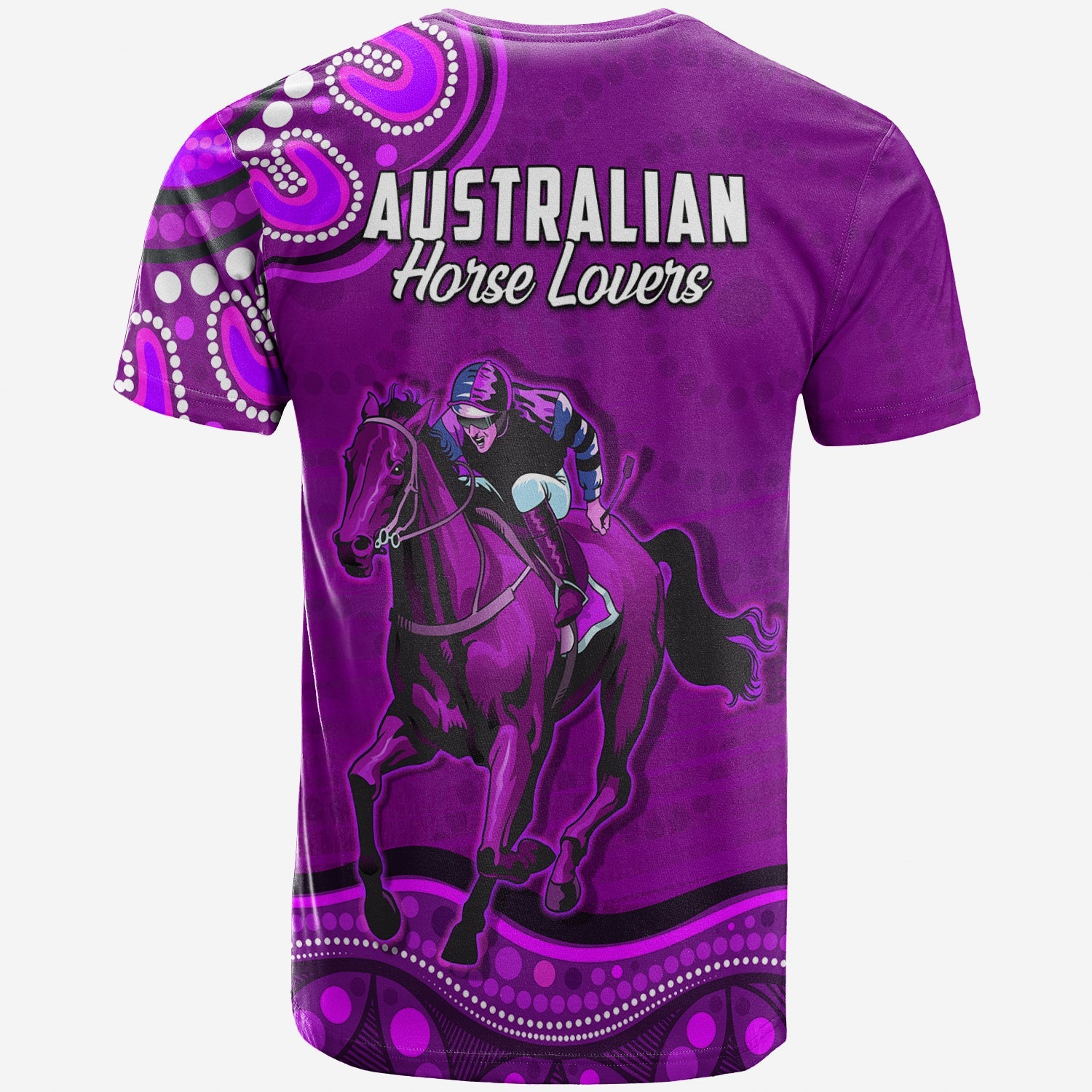 Launceston Cup 2022 T shirt Australia Aboriginal Purple Horse Lovers - Vibe Hoodie Shop