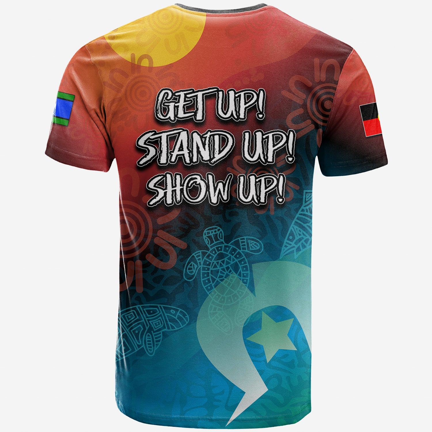 NAIDOC Week 2022 T shirt Indigenous Flag Australia Aboriginal - Vibe Hoodie Shop