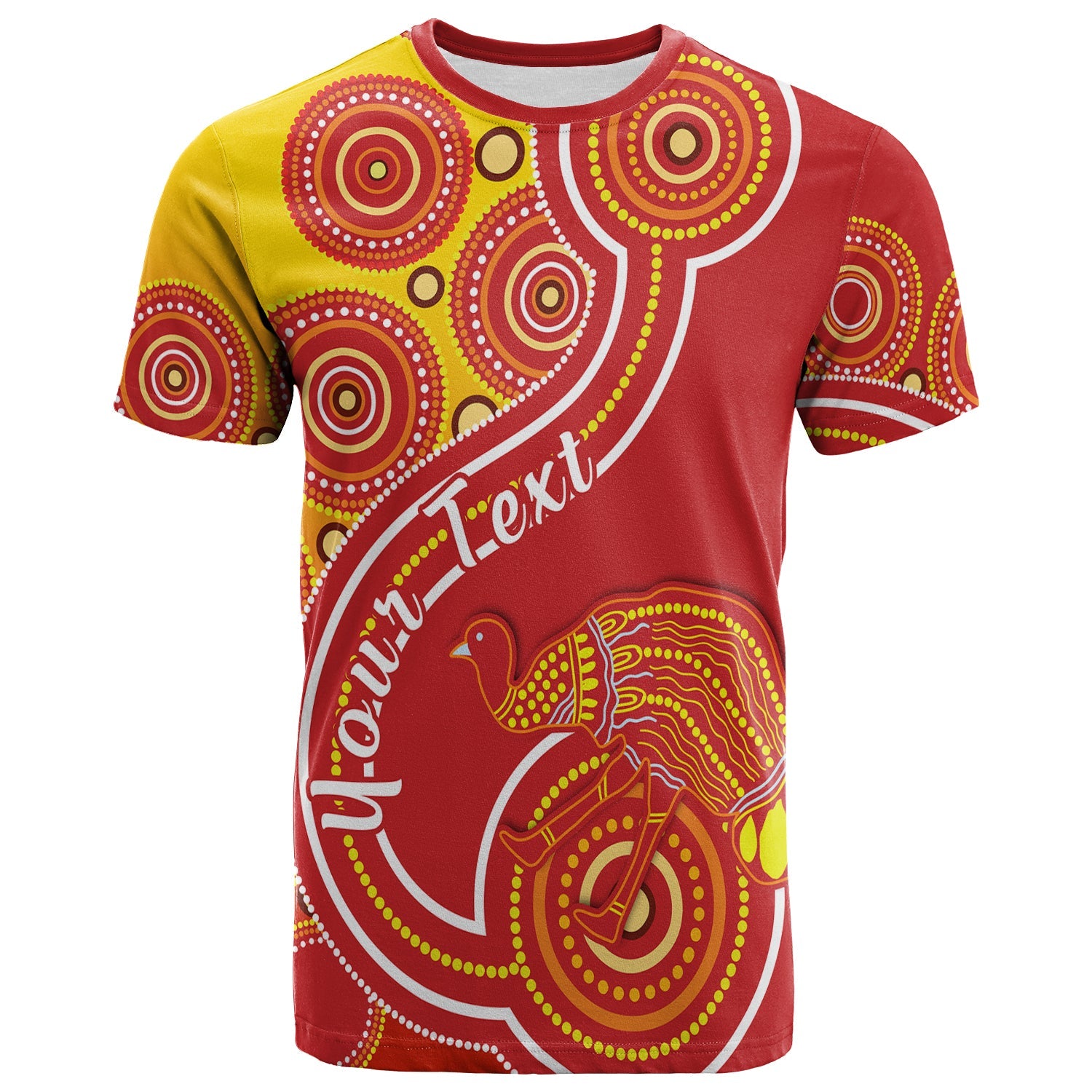 (Custom Personalised) King Islands T shirt Emu Aboriginal Tasmania Australia - Vibe Hoodie Shop