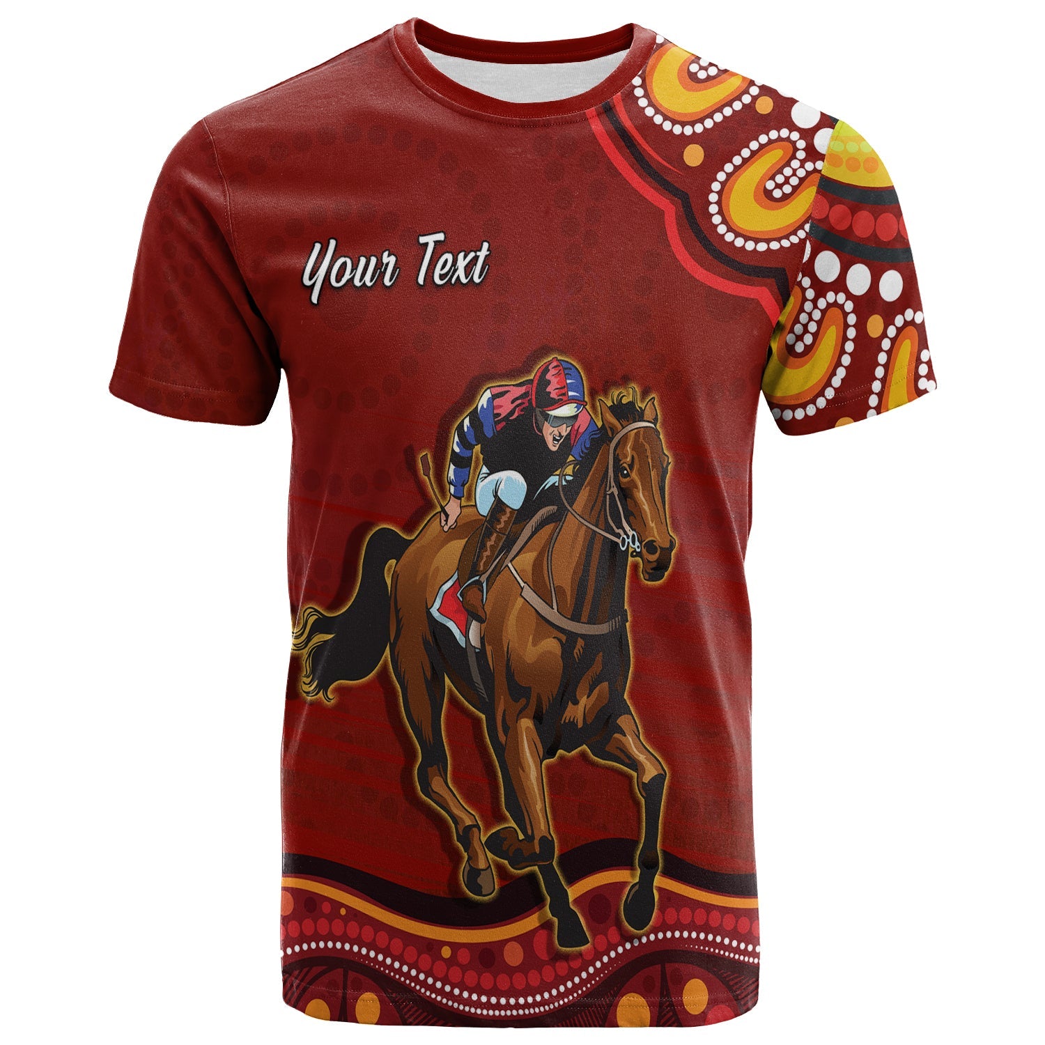 (Custom Personalised) Launceston Cup 2022 T shirt Australia Aboriginal Red Horse Lovers - Vibe Hoodie Shop