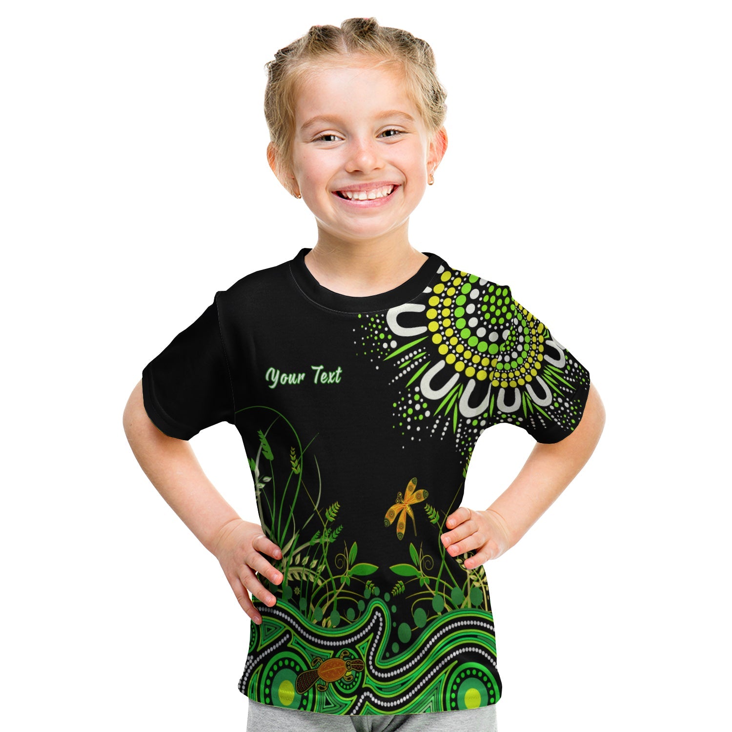 (Custom Personalised) Happy King Islands Show T shirt KID Aboriginal Tasmania Australia - Vibe Hoodie Shop