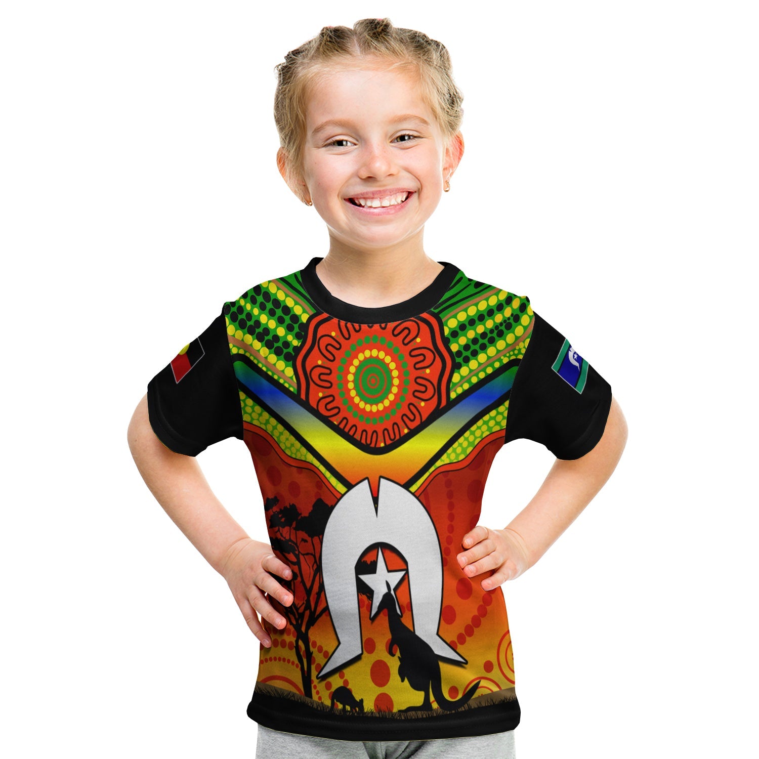 NAIDOC Week 2022 T shirt Dhari Aboriginal Get Up! Stand Up! Show Up! - Vibe Hoodie Shop