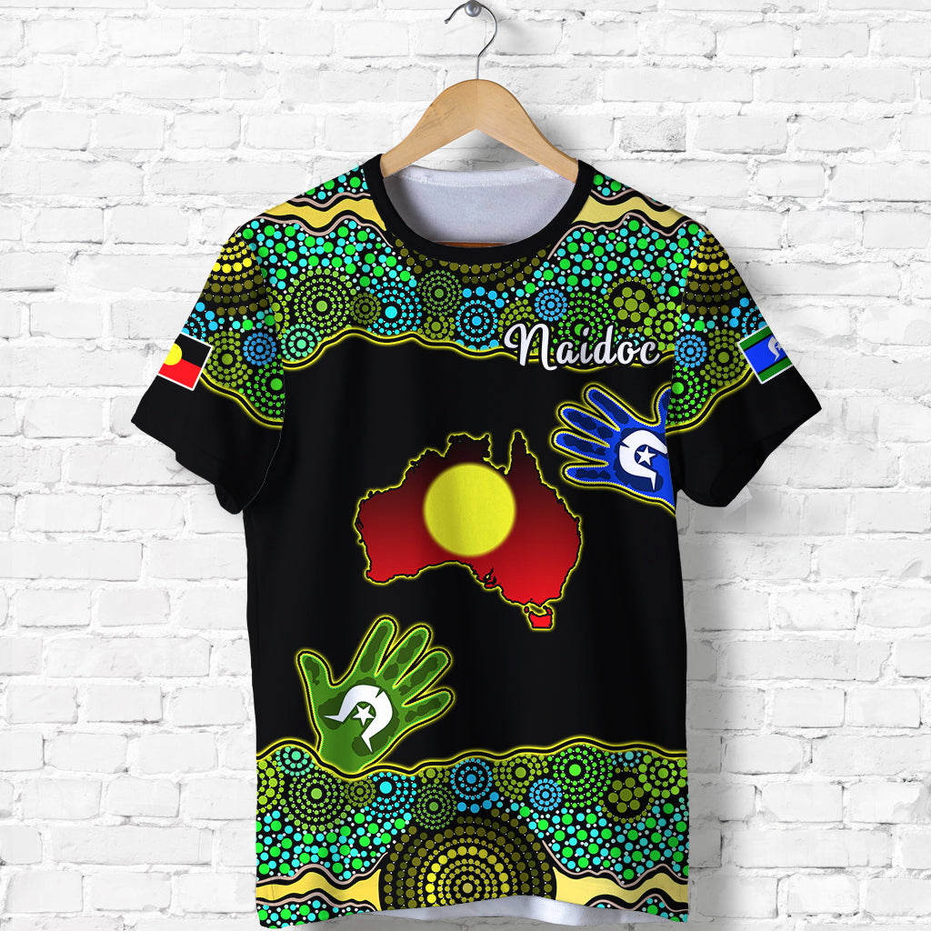 (Custom Personalised) NAIDOC Heal Country T shirt Jacket Map Australia - Vibe Hoodie Shop