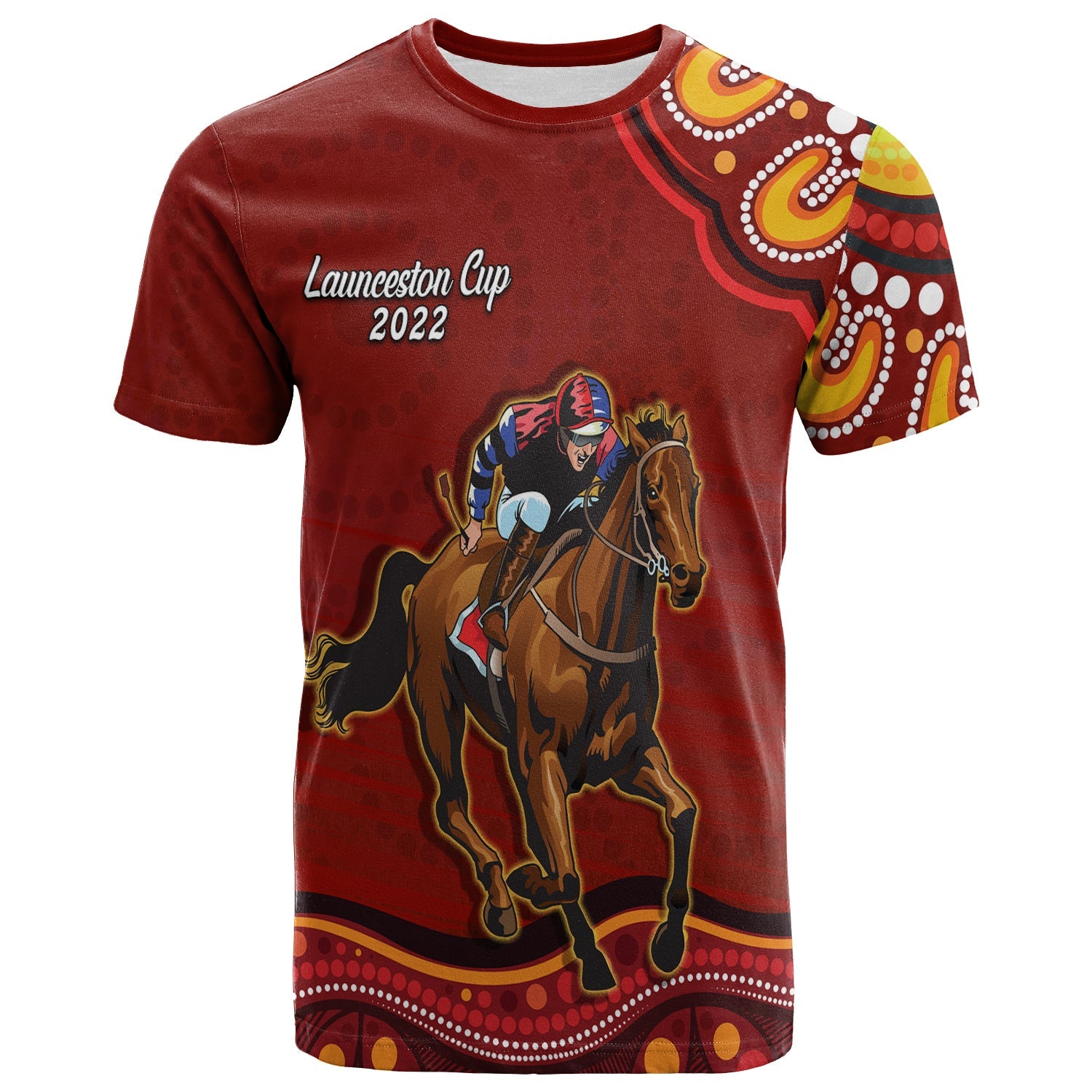 Launceston Cup 2022 T shirt Australia Aboriginal Red Horse Lovers - Vibe Hoodie Shop