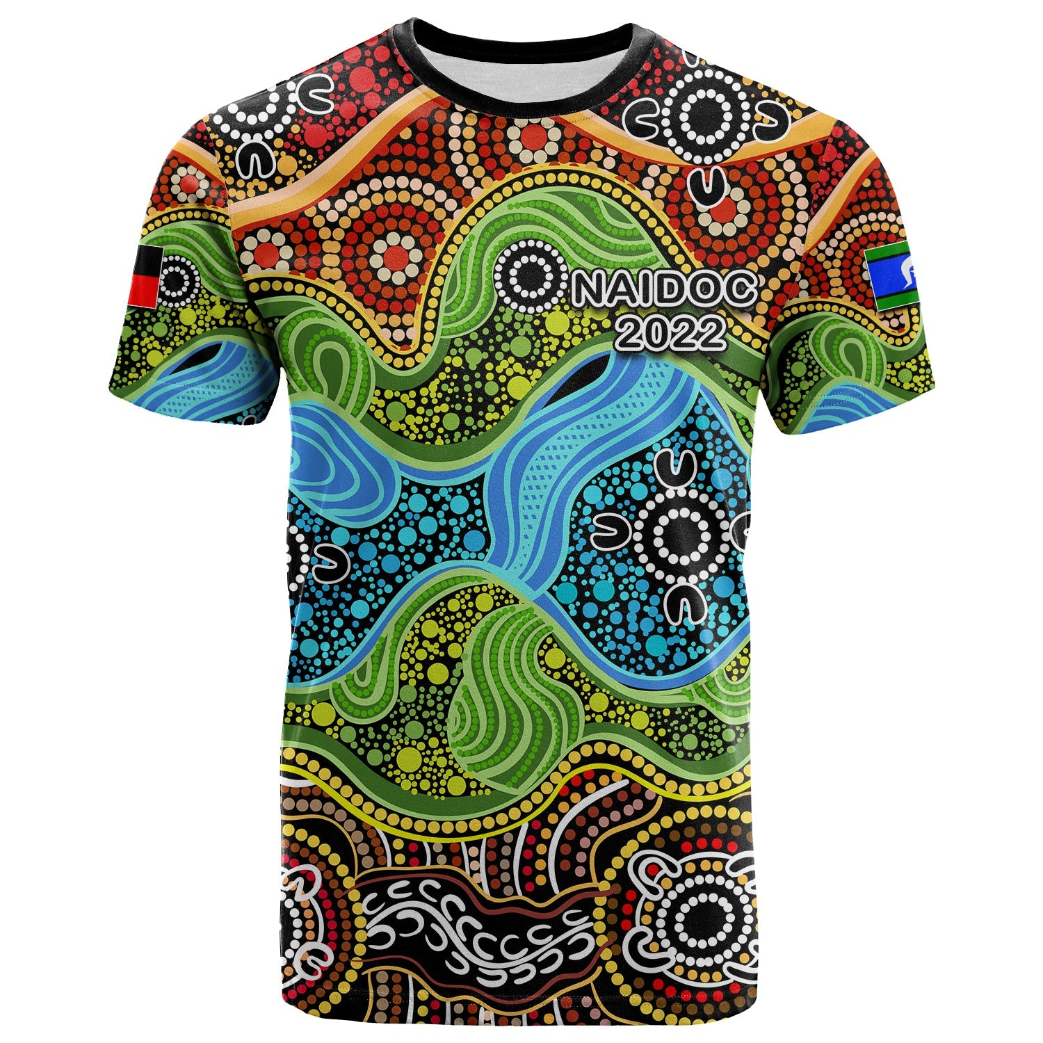 NAIDOC Week 2022 T shirt Indigenous Style - Vibe Hoodie Shop
